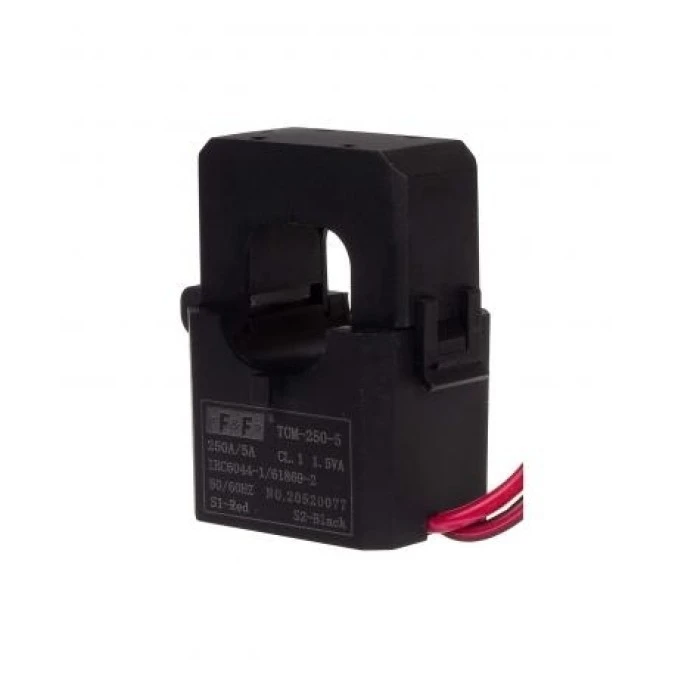 Miniaturowy przekładnik prądowy z odpinanym rdzeniem 200/5A 1,5VA TOM‑200‑5 - obrazek 1