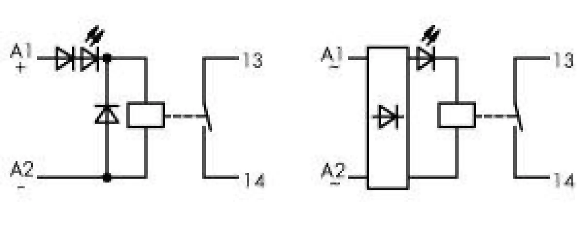 Moduł przekaźnikowy 10mm 24V DC 1z 286‑364 /1szt./ - obrazek 2