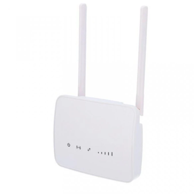 Miniaturowy router 4G/LTE z własnym zasilaniem, WiFi, 4x RJ45 SF‑ROUTER‑4G‑UPS‑4P