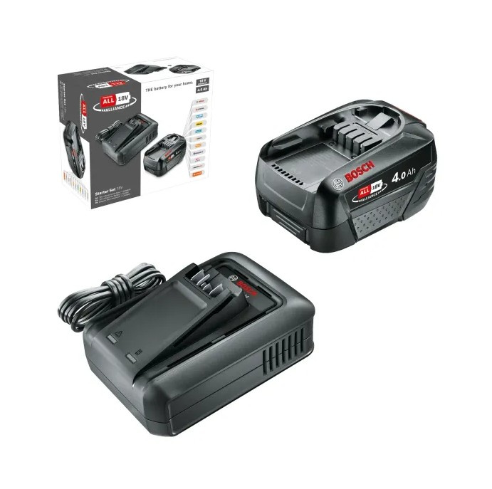 Akumulator 4 Ah 18V + Ładowarka AL 18V-44 Bosch 1600A031T6 - obrazek 1