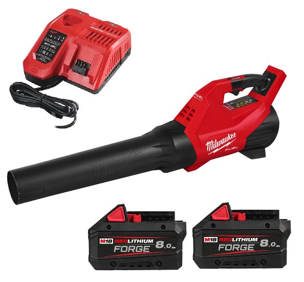Dmuchawa do liści akumulatorowa Milwaukee M18 FBLG3-802 - obrazek 1