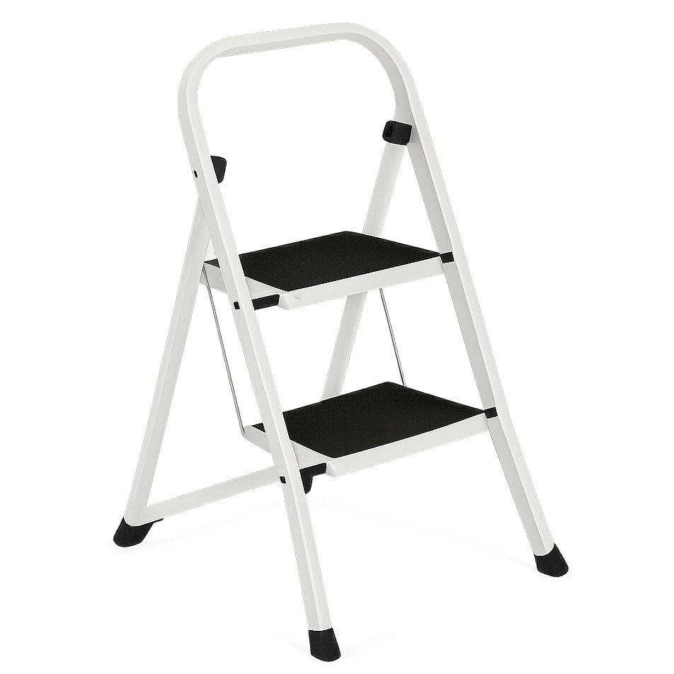 Drabinka 2-stopniowa Werkstar ZOYA White - obrazek 1