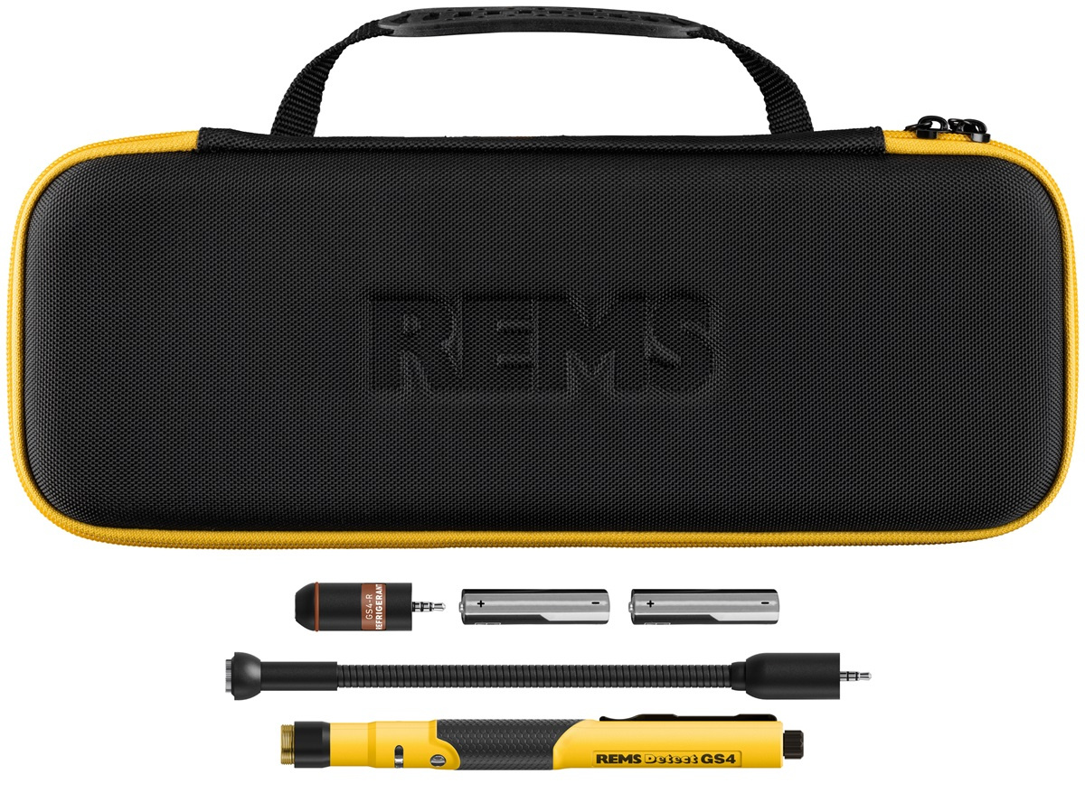 Elektroniczny detektor wycieków gazów REMS Detect GS4 R Set - obrazek 1