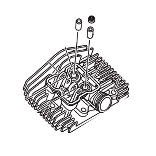 Głowica cylindra do EK7651H Makita 135785-0 - obrazek 1