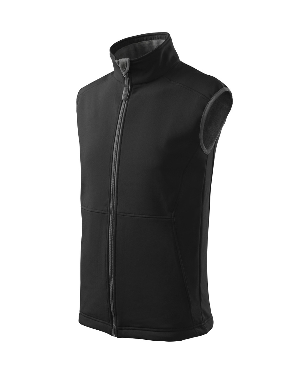 Kamizelka męska bezrękawnik softshell Malfini Vision 517 czarny XL - obrazek 1