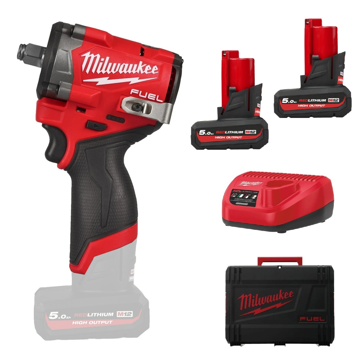 Klucz udarowy Milwaukee M12 FCIWF12G3-502X - obrazek 1
