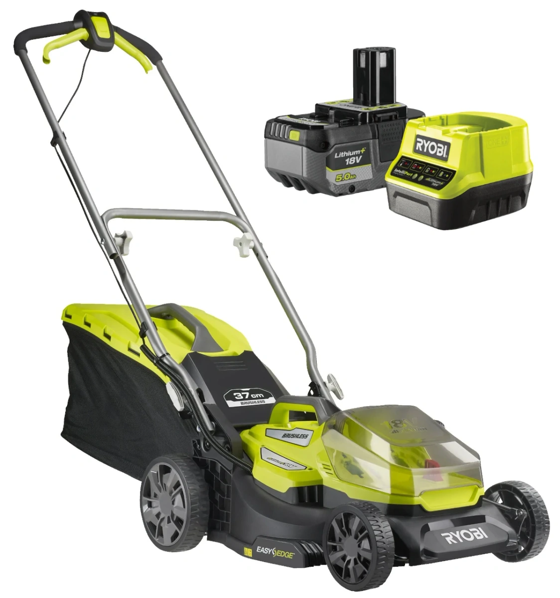 Kosiarka akumulatorowa Ryobi RY18LMX37A-150 - obrazek 1