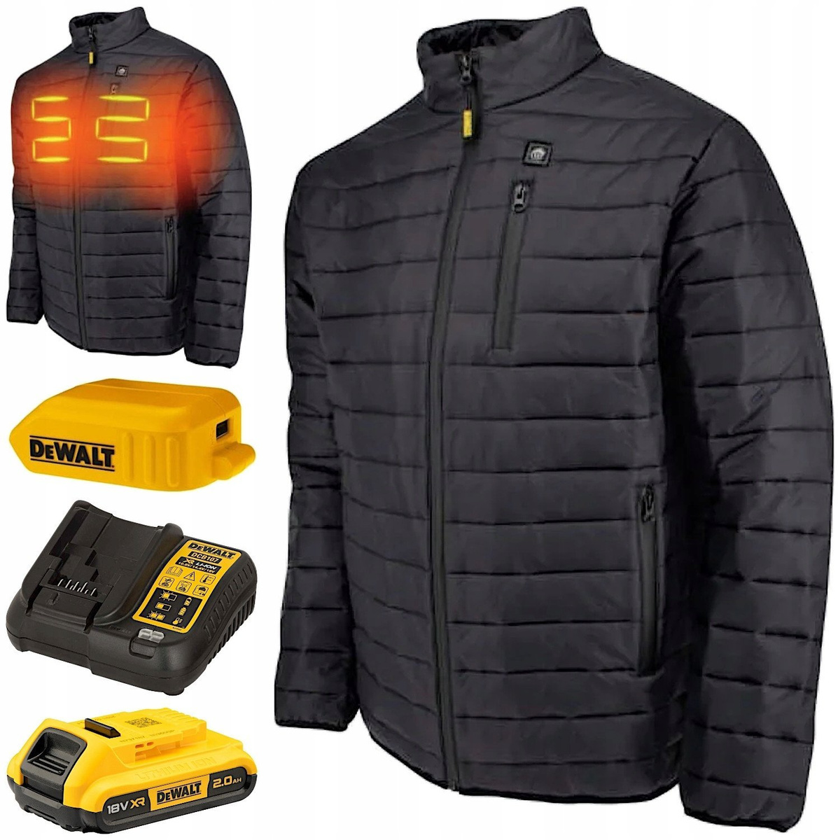 Kurtka podgrzewana Dewalt DCHJ093D1-XL rozmiar XL - obrazek 1