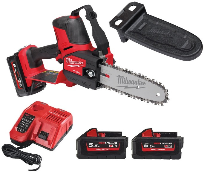 Mini pilarka łańcuchowa Milwaukee M18 FHS20-552 - obrazek 1