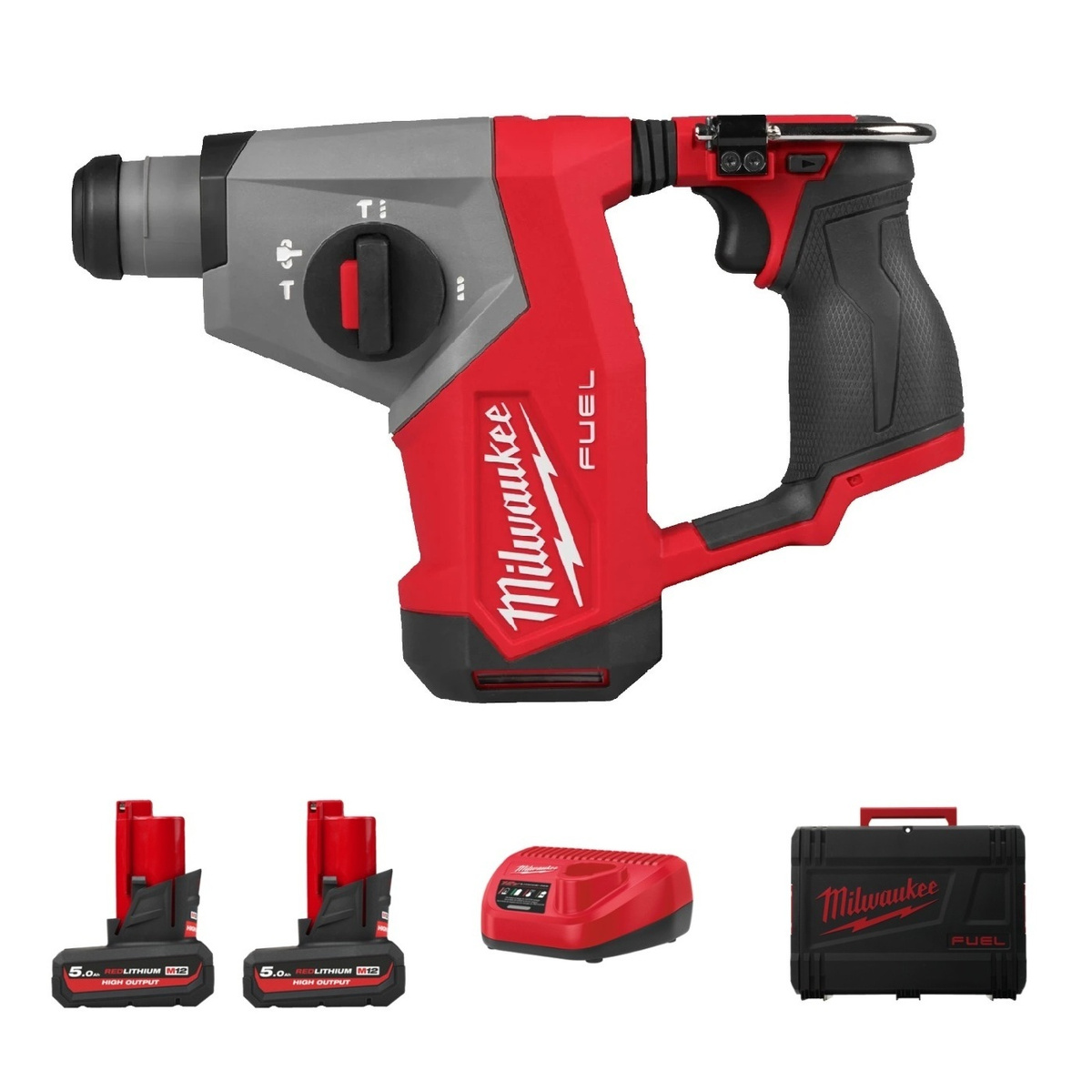 Młotowiertarka SDS-Plus Milwaukee M12 FHAC16-502X - obrazek 1