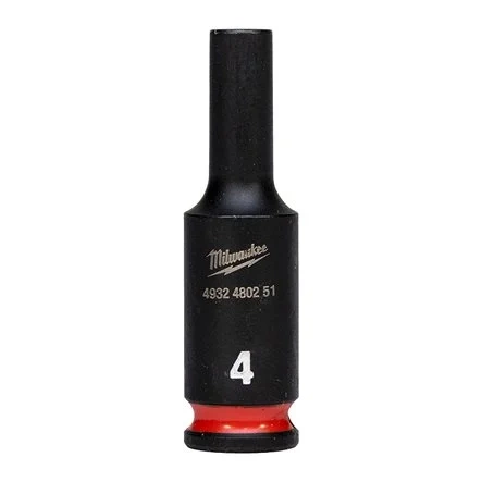Nasadka udarowa Milwauke SHOCKWAVE™ Impact Duty 1/4″ rozmiar 4 mm