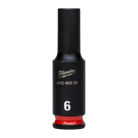 Nasadka udarowa Milwauke SHOCKWAVE™ Impact Duty 1/4″ rozmiar 6 mm