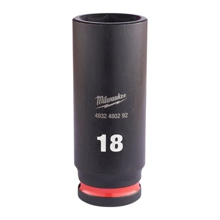 Nasadka udarowa Milwauke SHOCKWAVE™ Impact Duty 3/8″ rozmiar 18 mm