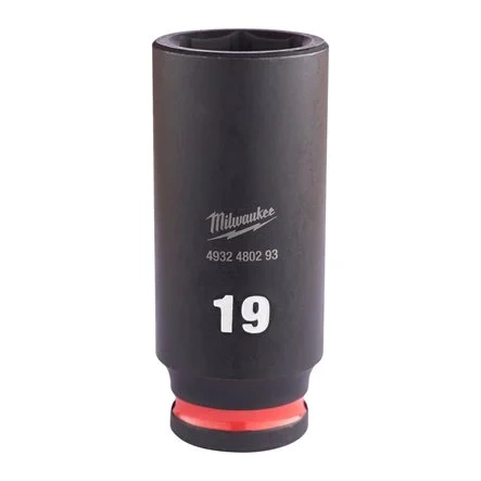 Nasadka udarowa Milwauke SHOCKWAVE™ Impact Duty 3/8″ rozmiar 19 mm