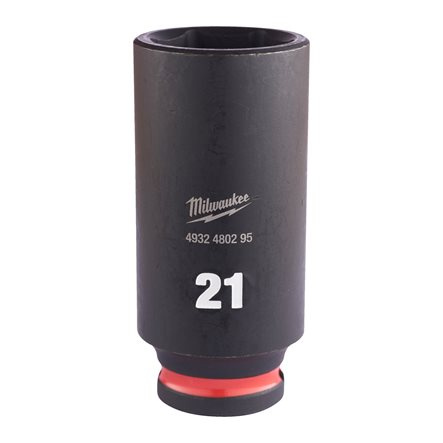 Nasadka udarowa Milwauke SHOCKWAVE™ Impact Duty 3/8″ rozmiar 21 mm