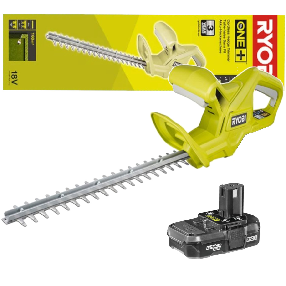 Nożyce do żywopłotu Ryobi RY18HT40A-113 - obrazek 1
