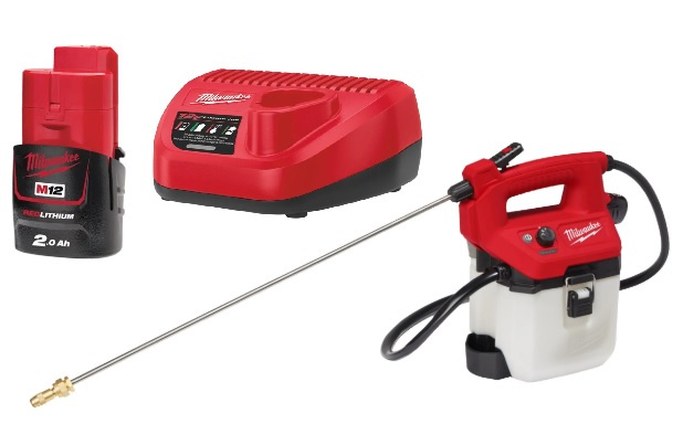 Opryskiwacz akumulatorowy do chemii 3.7 l Milwaukee M12 BHCS3L-201 - obrazek 1