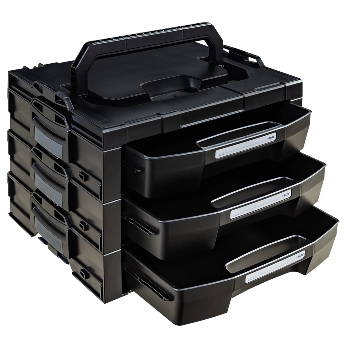 Organizer z trzema szufladami Sortimo i-BOXX Rack 3 6100000338 - obrazek 1