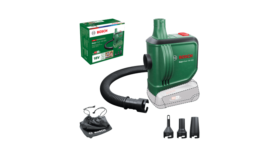 Pompka akumulatorowa Bosch Easy Inflate 18V-500 (0603947200) - obrazek 1