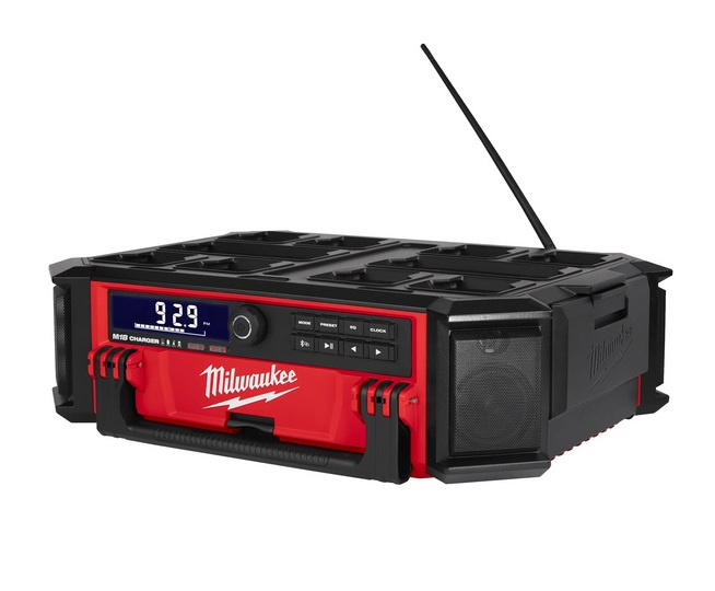 Radio budowlane Milwaukee M18 PRCDAB+-0 z funkcją ładowania akumulatorów - obrazek 1
