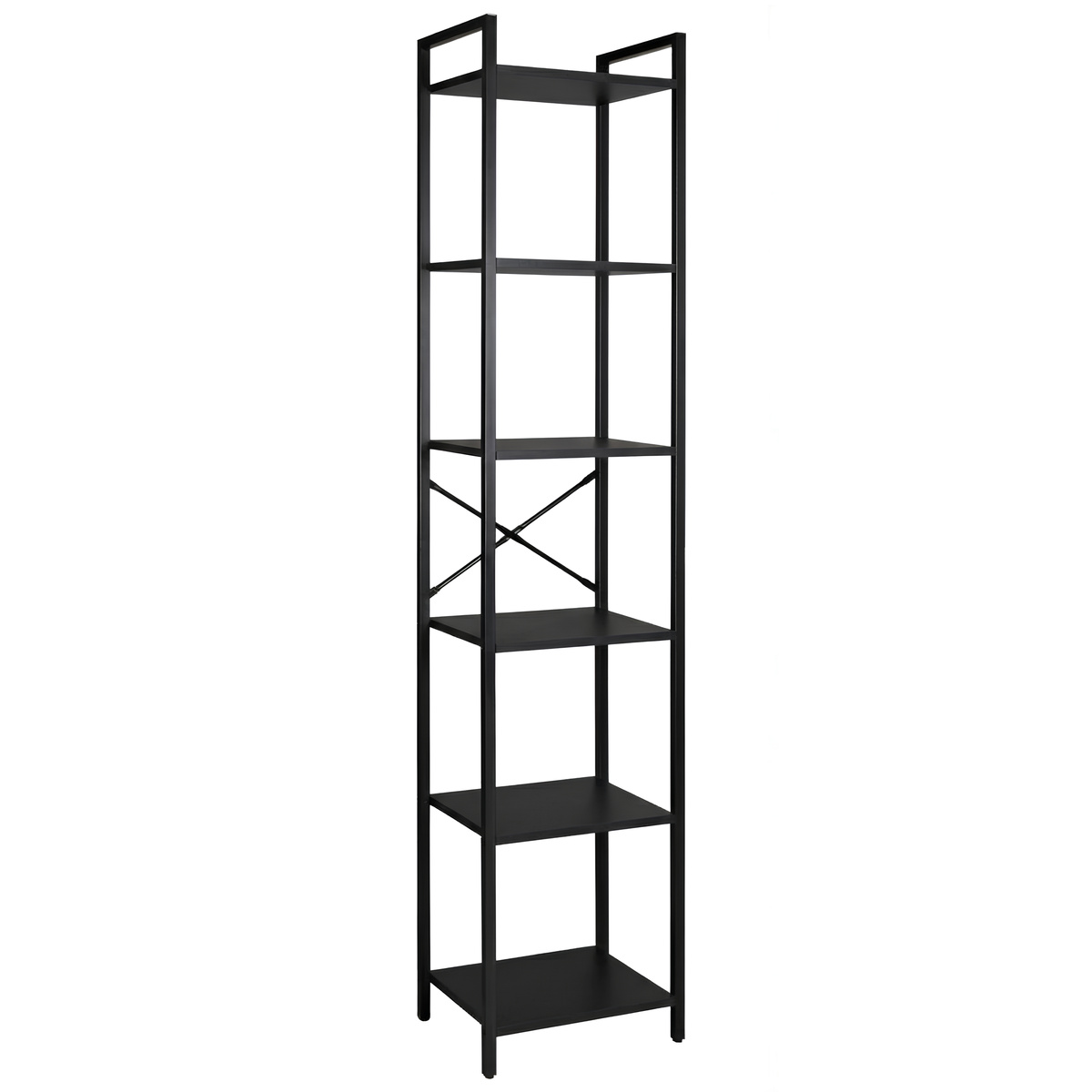 Regał Belivio FELIPE Solid Black