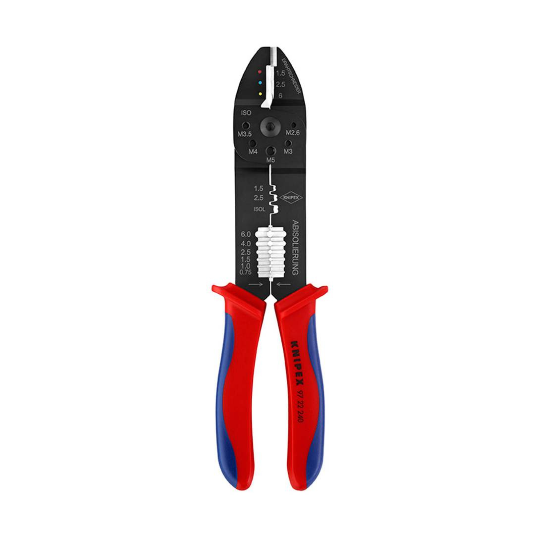 Szczypce do zaciskania końcówek Knipex 9722240SB - obrazek 1