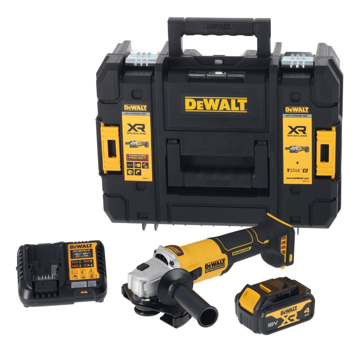 Szlifierka kątowa Dewalt DCG407M1T-QW - obrazek 1