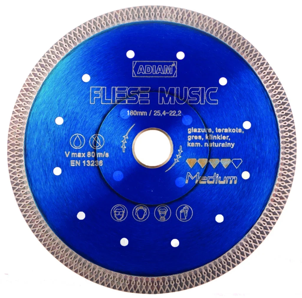 Tarcza diamentowa Adiam FLIESE MUSIC 115 / 22,23 mm 110041 - obrazek 1