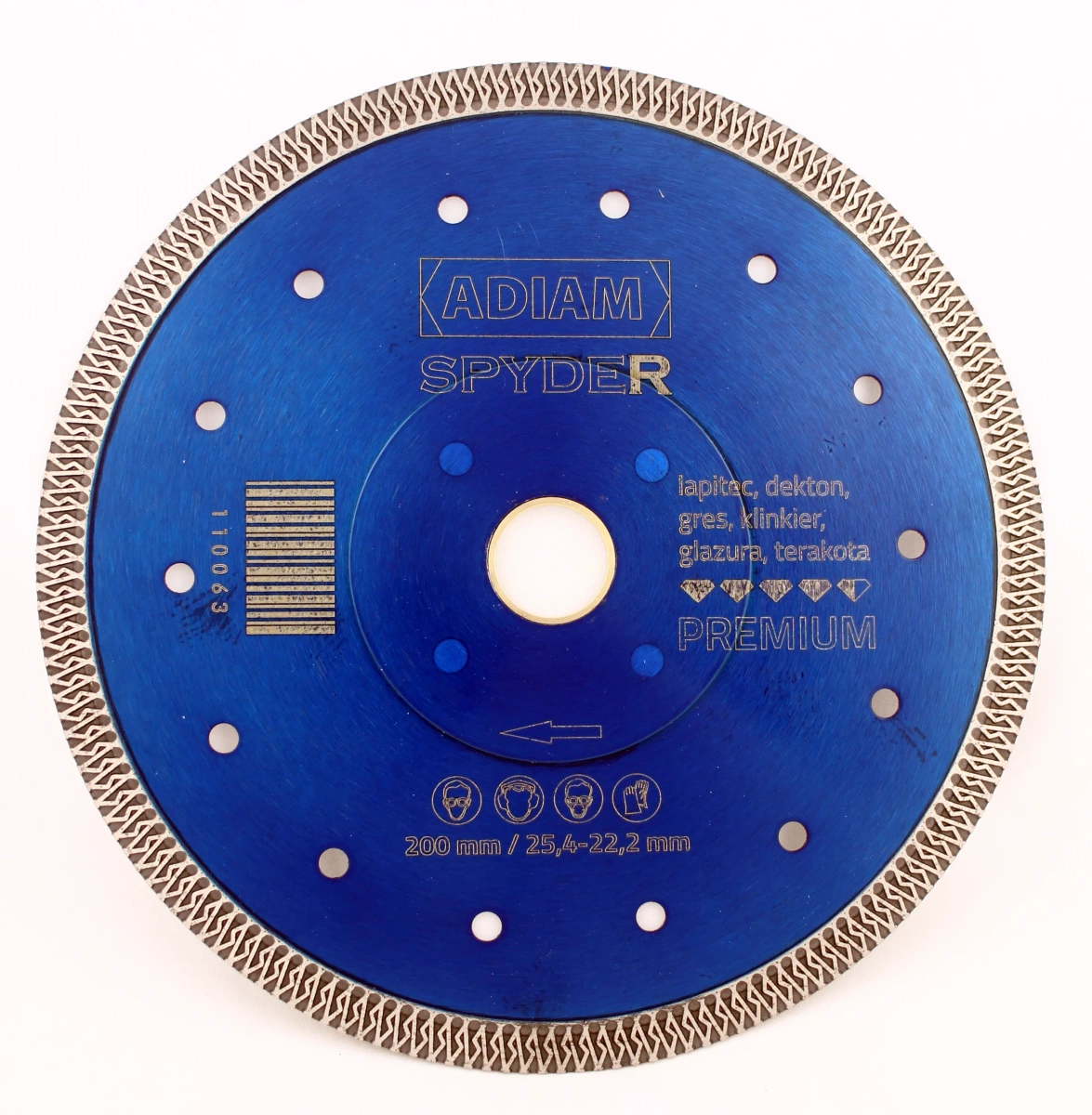 Tarcza diamentowa Adiam SPYDER 125 / 22,23 mm 110062