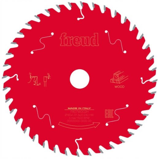 Tarcza pilarska Freud 165 x 1.7/1.3 x 20 mm FR07W002H - obrazek 1