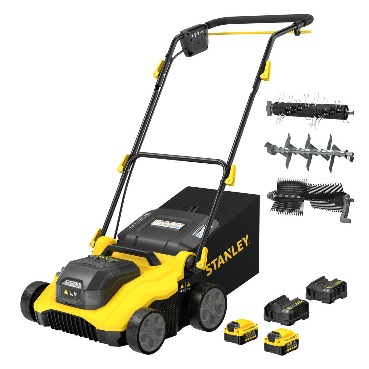 Wertykulator akumulatory 3w1 Stanley Fatmax SCOEP3801M2-QW