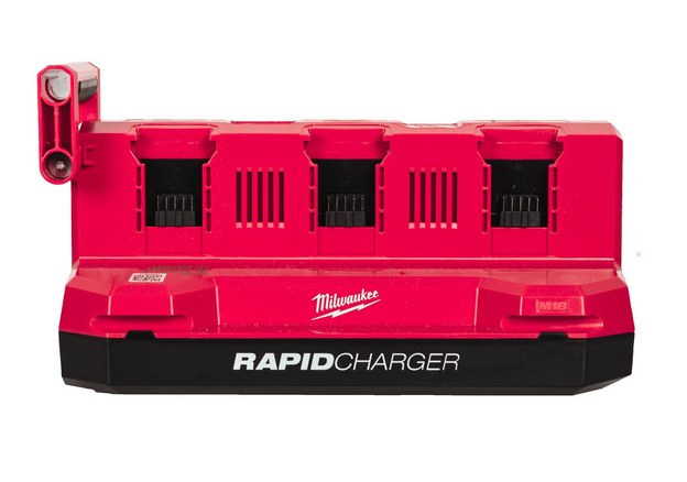 Wieloportowa, szybka ładowarka Milwaukee M18 MPC6 z systemu PACKOUT™ - obrazek 1