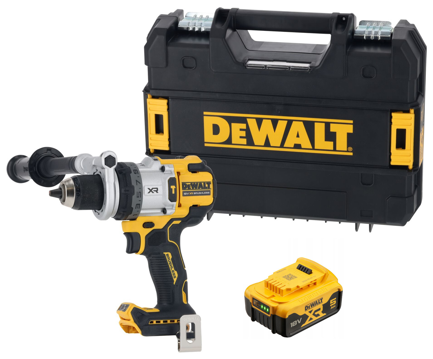 Wiertarko-wkrętarka Dewalt DCD1007 z akumulatorem 5ah - obrazek 1