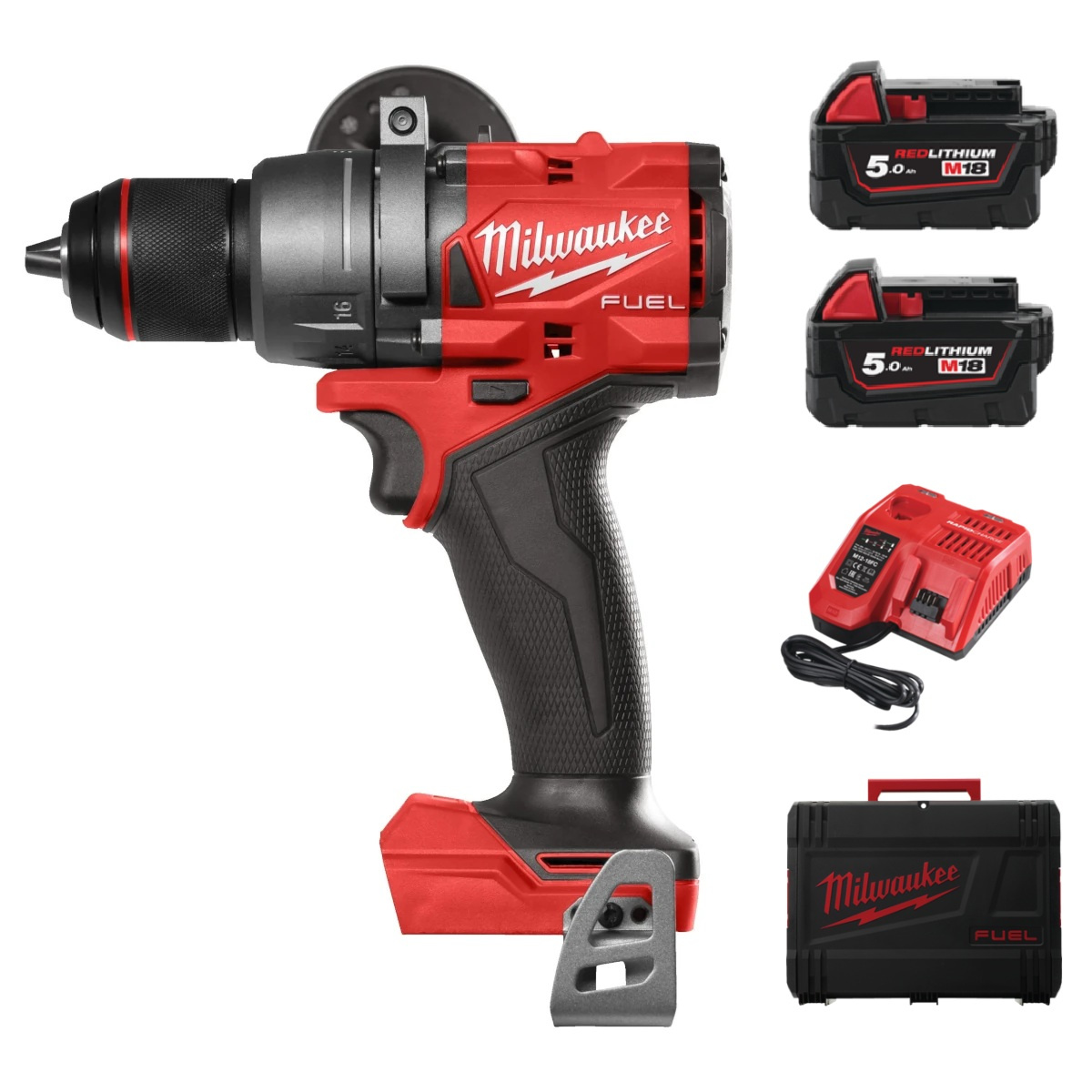 Wiertarko-wkrętarka udarowa Milwaukee M18 FPD3-502X - obrazek 1