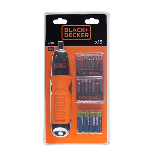 Wkrętak akumulatorowy Black&Decker A7073-XJ - obrazek 1