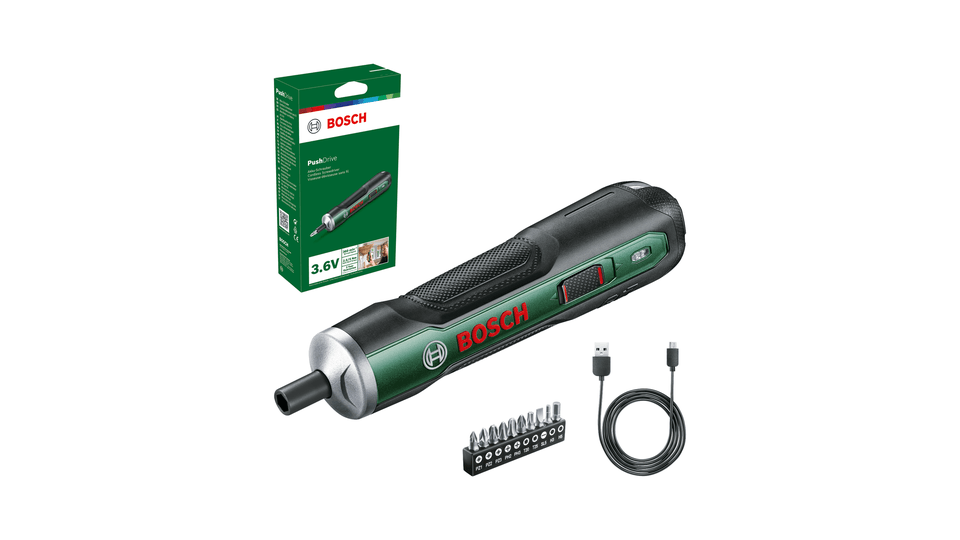 Wkrętarka akumulatorowa PushDrive Bosch 06039C6002