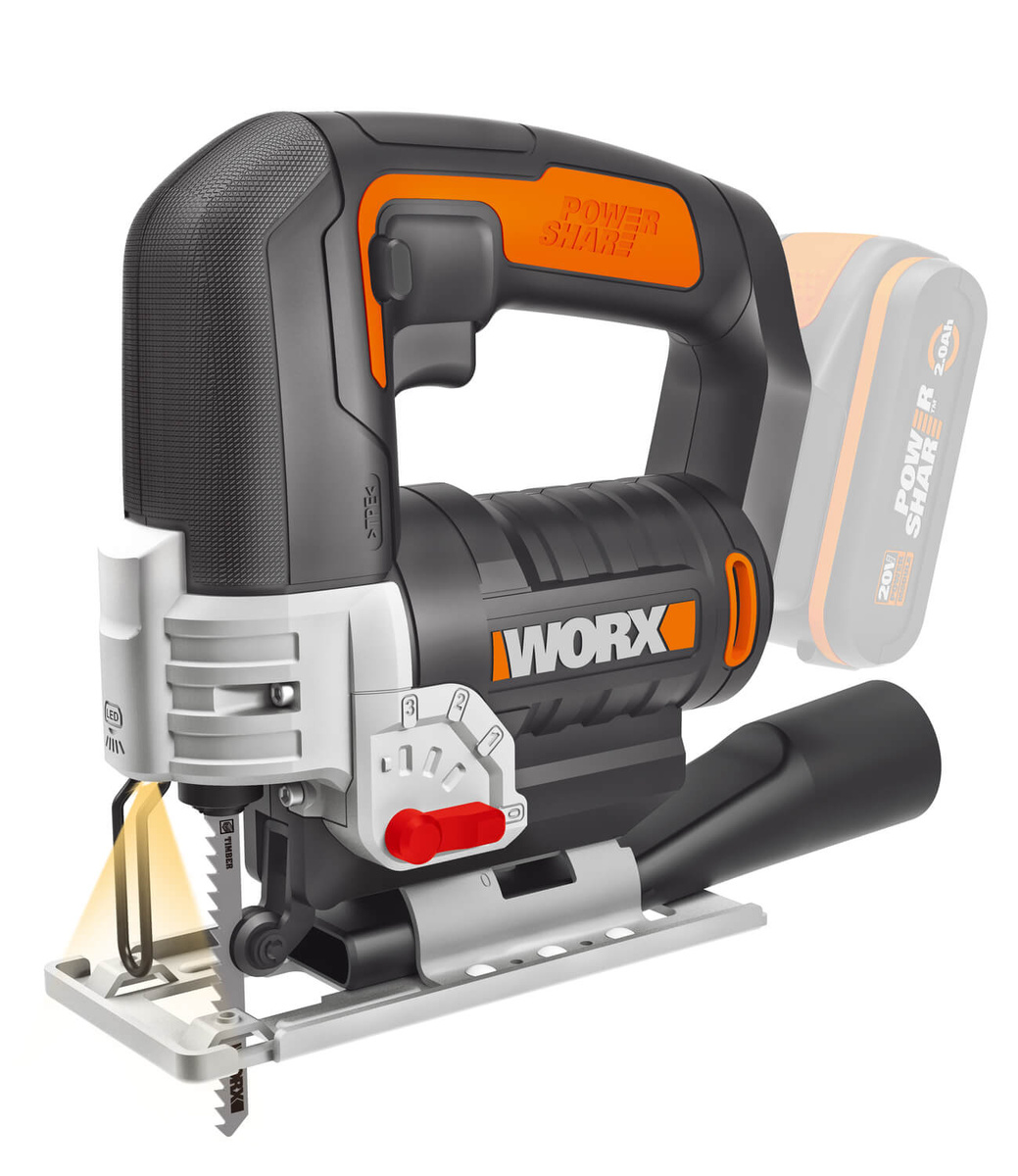 Wyrzynarka Worx WX543.9