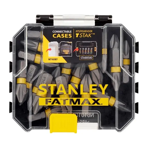 Zestaw 20 szt. bitów udarowych PH2 25mm Stanley Fatmax STA88569-XJ