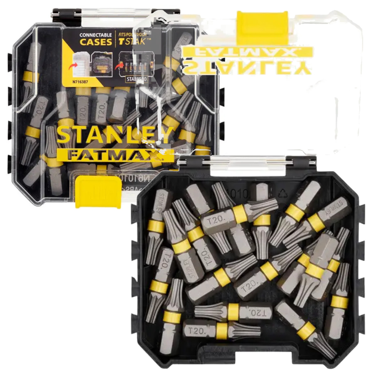 Zestaw 20 szt. bitów udarowych TX20 Stanley Fatmax STA88570-XJ - obrazek 1