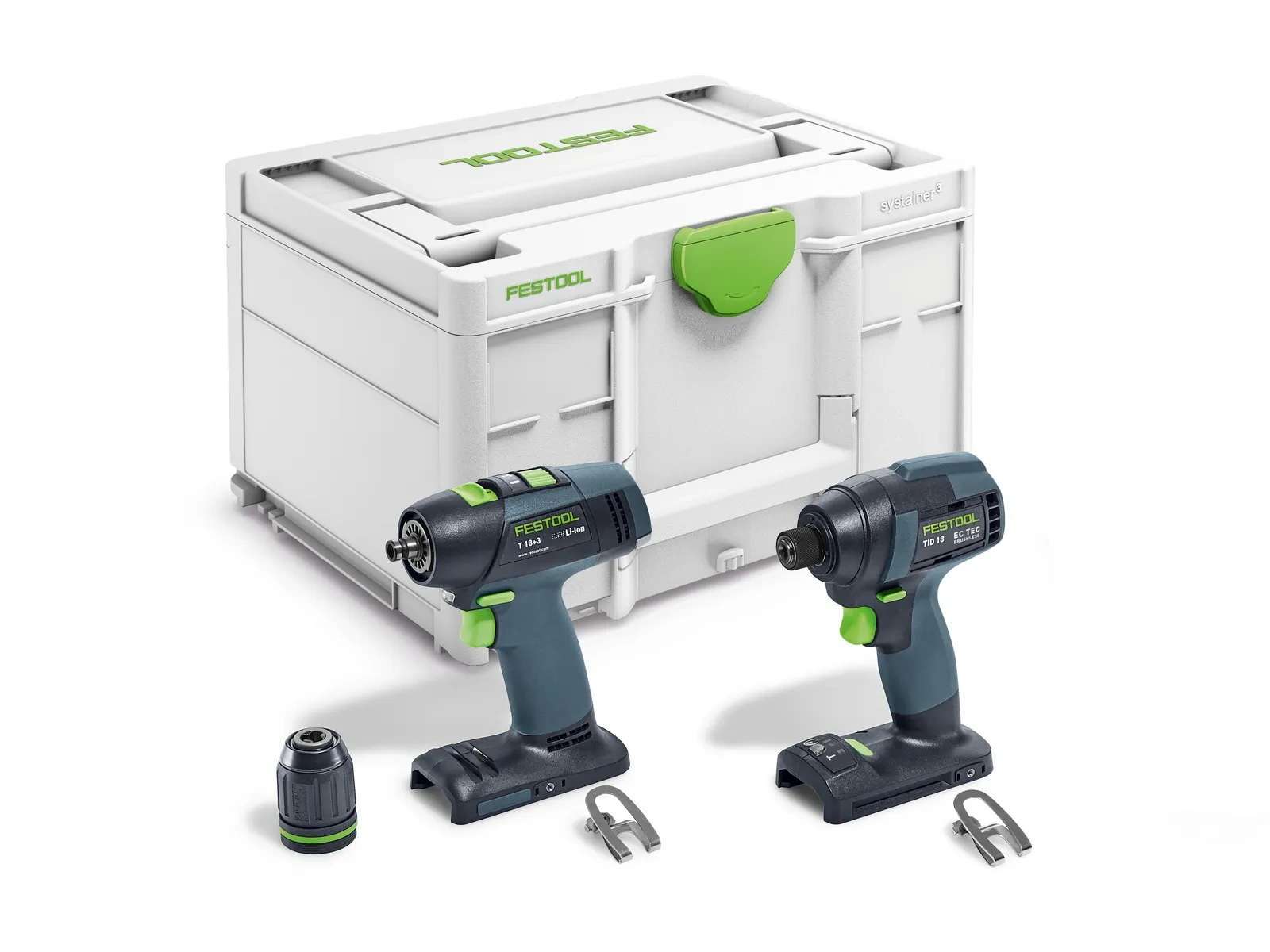 Zestaw elektronarzędzi Festool TID 18 Basic-Set T18 (578813) - obrazek 1