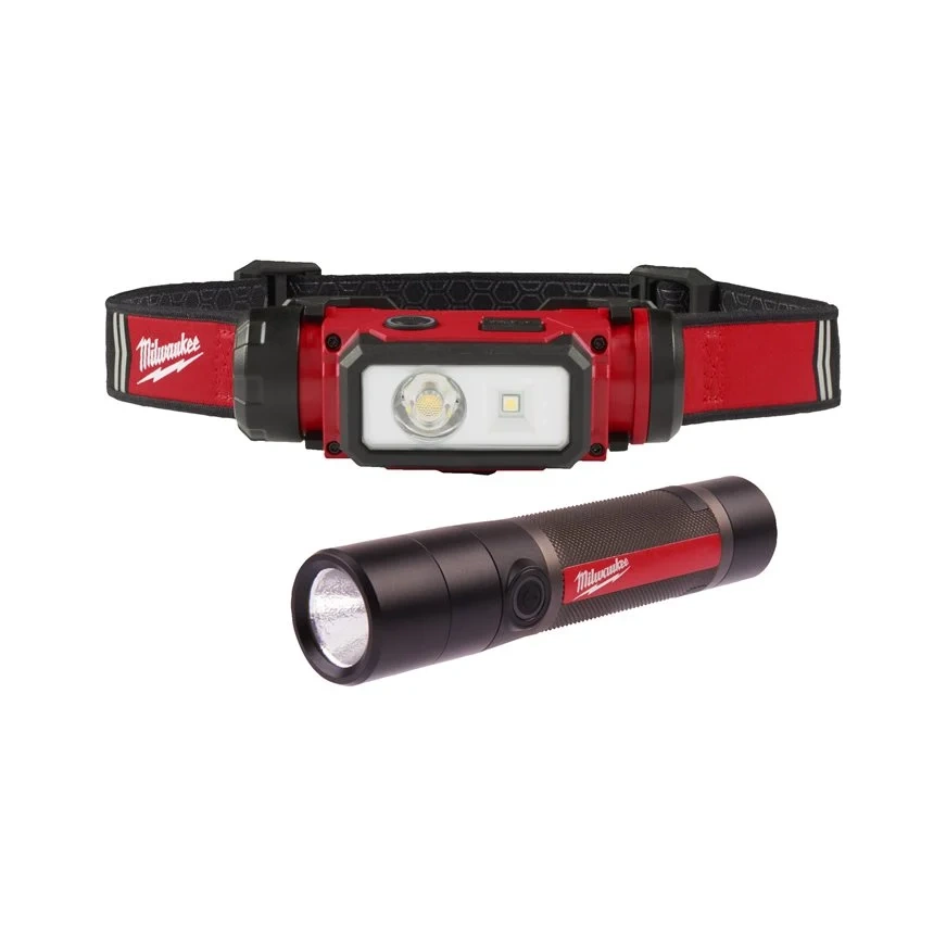 Zestaw latarek Milwaukee L4 FMHL2LED-302 - obrazek 1