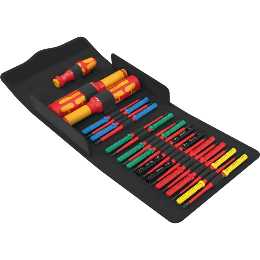 Zestaw narzędzi do szaf sterowniczych Wera Kraftform Kompakt VDE Safe-Torque Speed Set 1