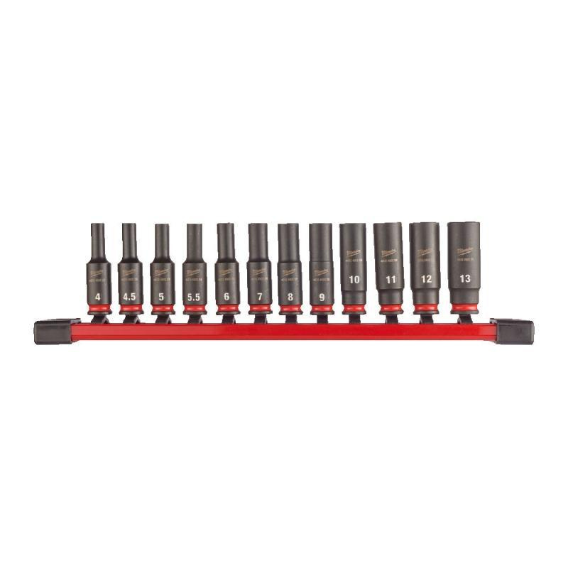 Zestaw nasadek udarowych 1/4″ Milwaukee SHOCKWAVE™ Impact Duty