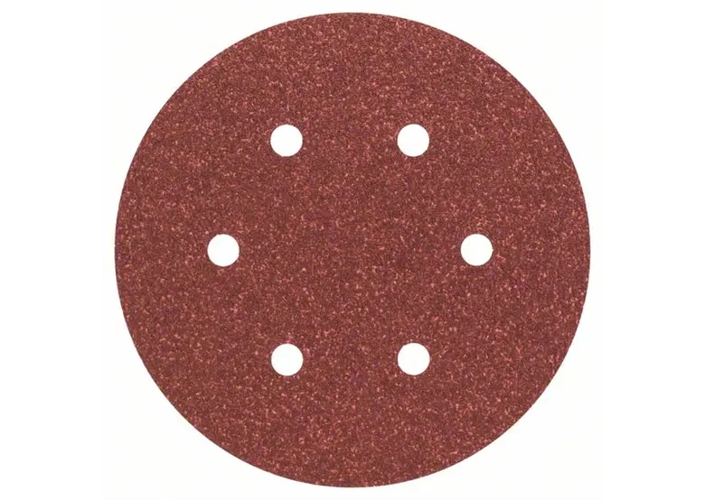Zestaw papierów ściernych do szlifierki mimośrodowej Bosch 150 mm G80 2609256A31 5 szt.