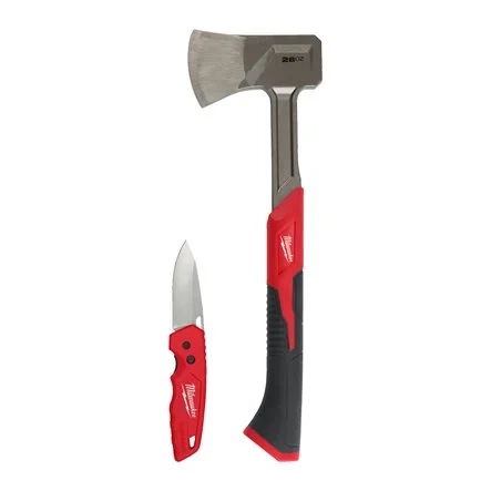 Zestaw siekiera i nóż składany Milwaukee 4932499031 - obrazek 1