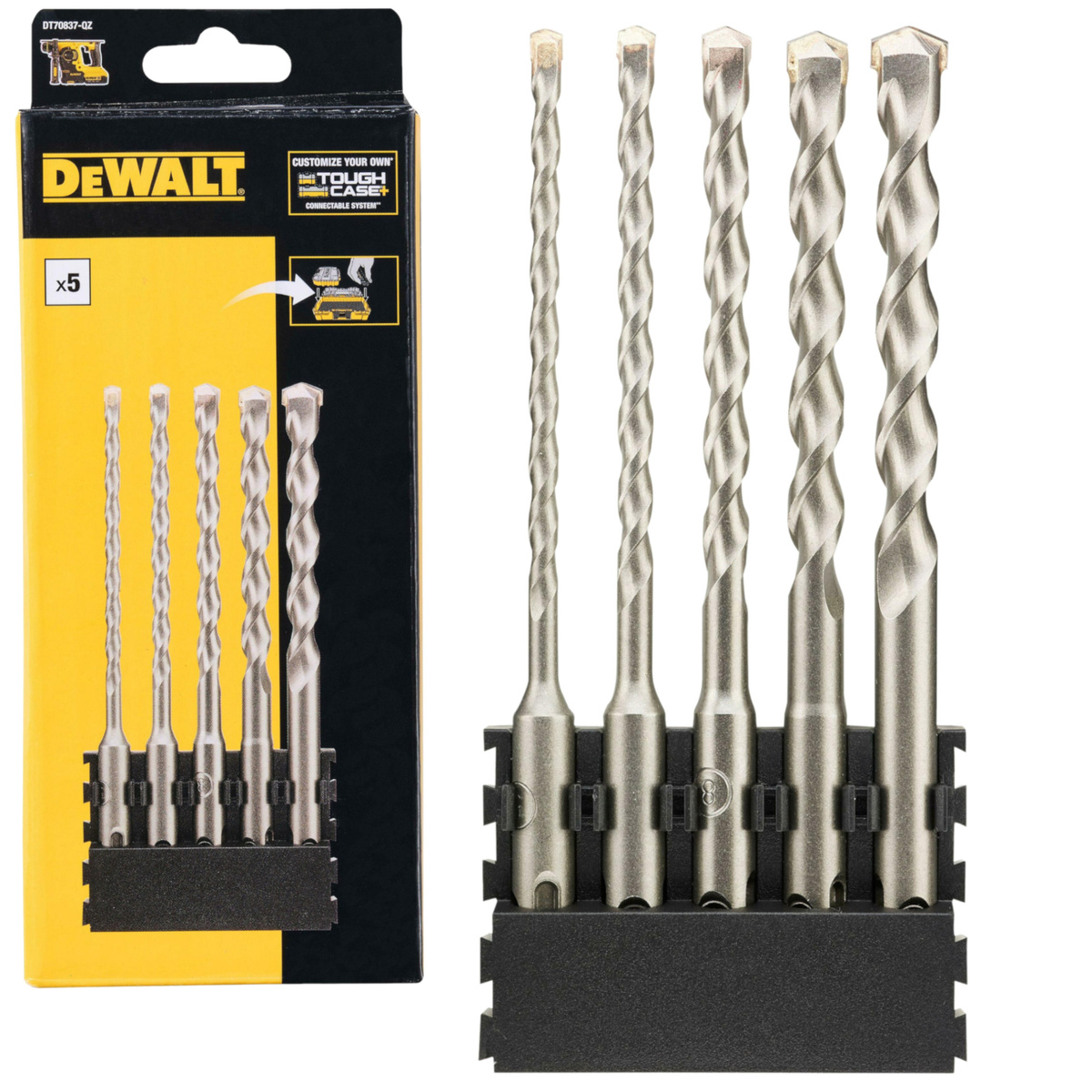 Zestaw wierteł do betonu SDS-Plus DeWALT DT70837-QZ - obrazek 1