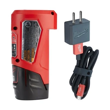 kompaktowa ładowarka z USB Milwaukee M12 TC - obrazek 1