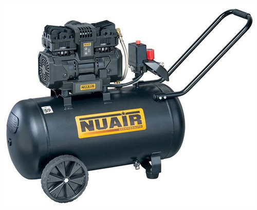 Kompresor bezolejowy 50L Nuair SILTEK TB B2DC304NUA - obrazek 1