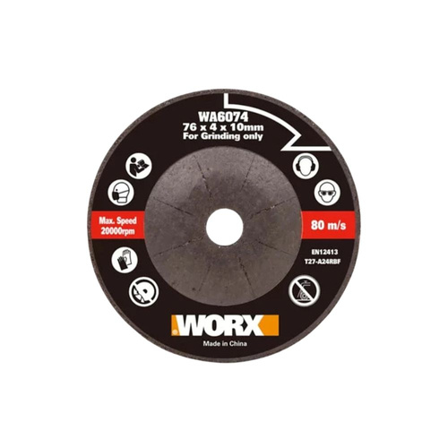 Tarcza szlifierska 76mm Worx WA6074 - obrazek 1