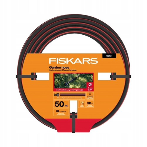 Wąż ogrodowy 19 mm (3/4”) 50 m Fiskars 1076063